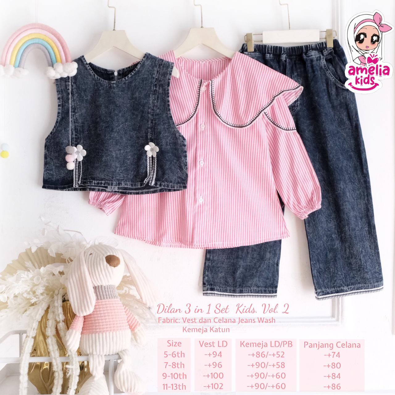 Dilan (10-13 th) 3 in 1 Set Kid Vol. 2
